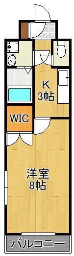 コスモス大里の間取り画像