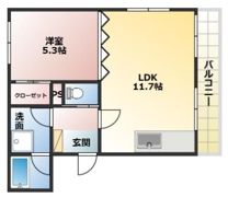 レヴ・クレールの間取り画像