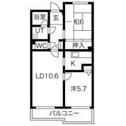 センチュリー上山手の間取り画像