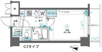 フェニックス横濱吉野町の間取り画像