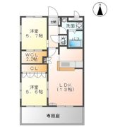 メイプルタウンAの間取り画像
