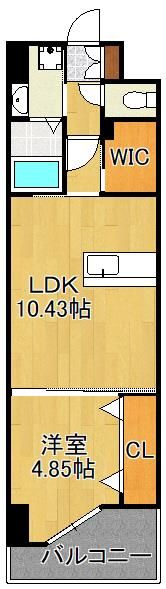 ギャラン二島の間取り画像