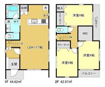 和光戸建賃貸住宅 2号棟の間取り画像