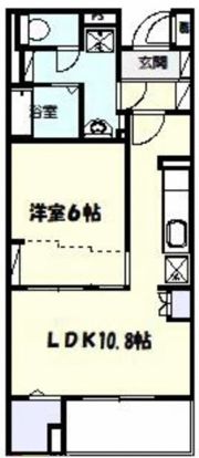 ブリッサ港南の間取り画像