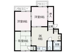 メゾン・アムールの間取り画像