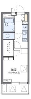 レオパレス片倉大丸の間取り画像