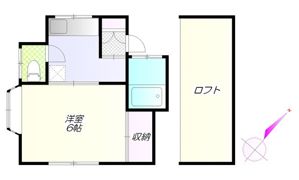 三高・サニーコートの間取り画像