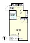 アルファ清心町Ⅱの間取り画像