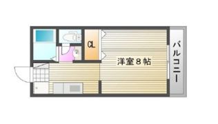 パステル庭瀬 B棟の間取り画像