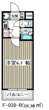 CBレジデンス行徳(F-038)の間取り画像