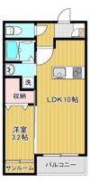 フォンテーヌの間取り画像