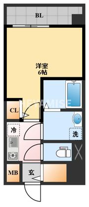 MODERN PALAZZO東本町の間取り画像
