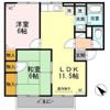 エスポワール三柳A棟の間取り画像