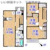 ヴィラ ウィスタリア G棟の間取り画像
