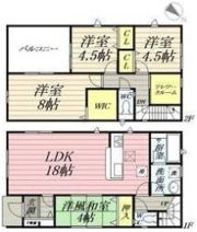 クレイドルガーデン犬山市上野新町第2 3号棟の間取り画像