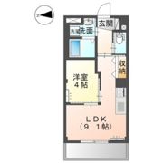 ブリエ ロッシュ Uの間取り画像