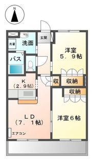 サクラハイツの間取り画像