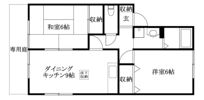 ルミエール東石井の間取り画像
