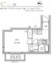 ベルシード京成小岩の間取り画像