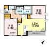 ライフステージ B棟の間取り画像