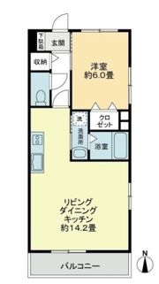 エバーグリーンの間取り画像