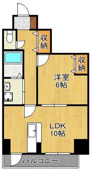 Bergamotto三萩野の間取り画像