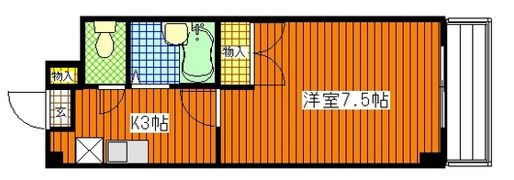 大村ビルの間取り画像