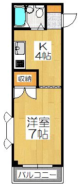 K.ウィステリアの間取り画像