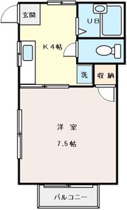サマックス・パルの間取り画像