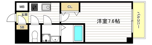 ES-Grande大阪福島の間取り画像