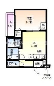 フジパレス塚本Ⅴ番館の間取り画像