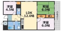 ドエル北堀江の間取り画像