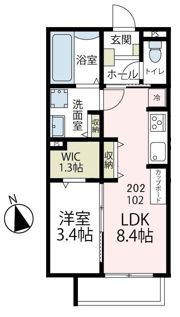 グラーテスの間取り画像