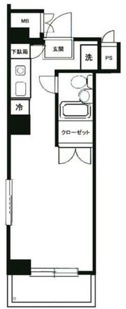 メインステージ西国分寺壱番館の間取り画像