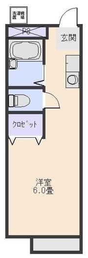 稲森ハイツの間取り画像