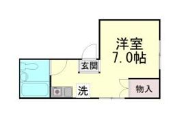 高羽ハイムの間取り画像