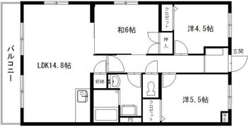 エスペランサAOIの間取り画像