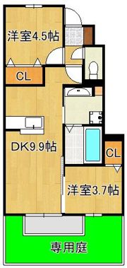 ポサーダ本城の間取り画像