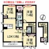カーサソレアードBの間取り画像