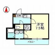 クレフラスト城北の間取り画像