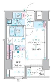 ジェノヴィア椎名町の間取り画像