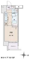 エスティメゾン錦糸町Ⅱの間取り画像