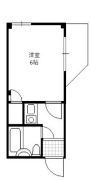 出汐コーポの間取り画像