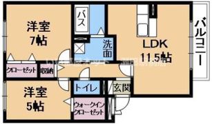 フォレストコートの間取り画像