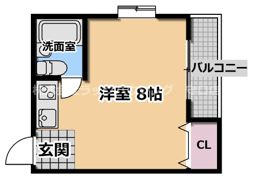 メサ太子橋の間取り画像