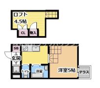 ヴィラリエゾンの間取り画像