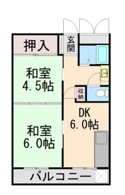 メゾン本山A・B棟の間取り画像
