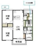 コンフォールKⅢ Aの間取り画像