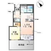 ナチュラル ライズの間取り画像