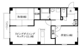 フォブールMIYAZAKIの間取り画像